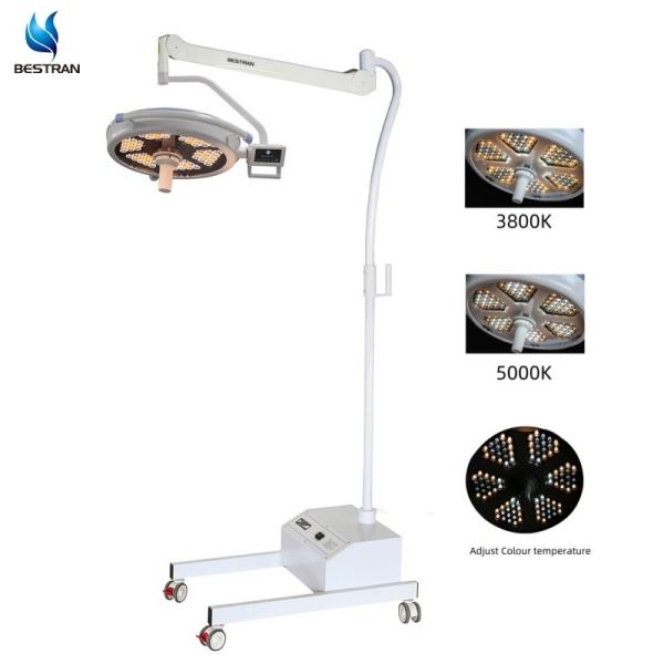 Batería de emergencia de respaldo Lámpara de operación de luz quirúrgica móvil con control de pantalla táctil