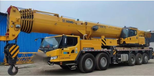 XCMG QY130K7C Used Boom Truck Crane 130 Ton High Speed For Stable Lifting