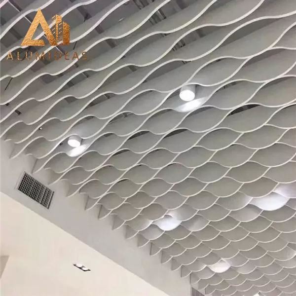 Custom Decorative Curved Acoustic Ceiling Panels