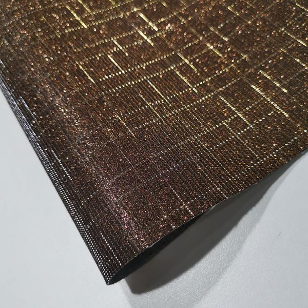 Rainbow 0.65mm Abrasion Resistant Glitter Leather Fabric