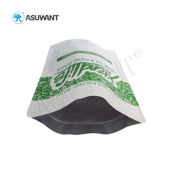 Пластиковая Biodegradable упаковка еды Mylar кладет Resealable штейновое/лоснистое поверхностное влияние в мешки