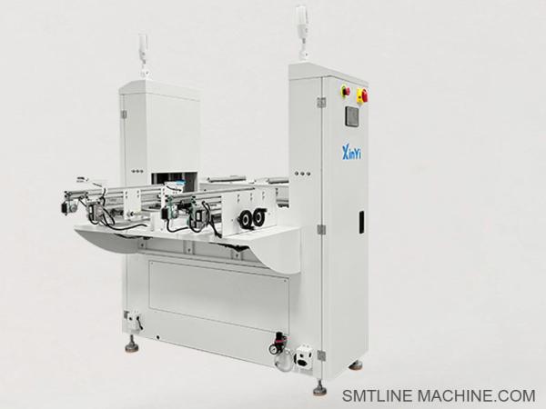Modèle de machine à plaque inférieure à double voie XY-X250S, Déchargeur de PCB à double voie pour un déchargement en douceur des PCB