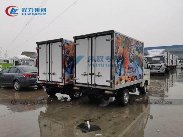 Refrigerador Van Truck da entrega do marisco 1T de Foton mini