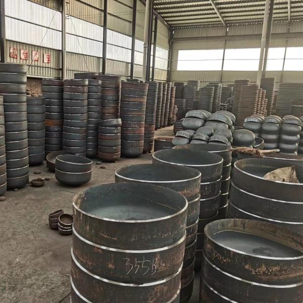 Welded Astm A335 Wp91 Steel Tube End Caps 8 Std Wall Thickness