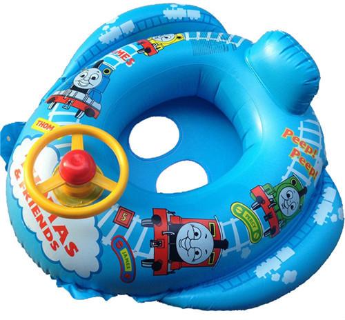 65*60cm Max Capability 23KG Children Swim Ring Baby Sitting Circle Life Floating cartoon