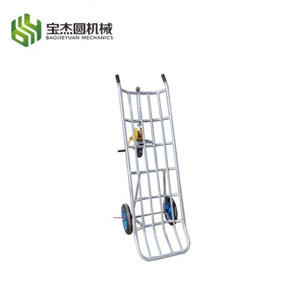 Pig Farming Equipment   Drag Dead Pig Cart with Three Wheel