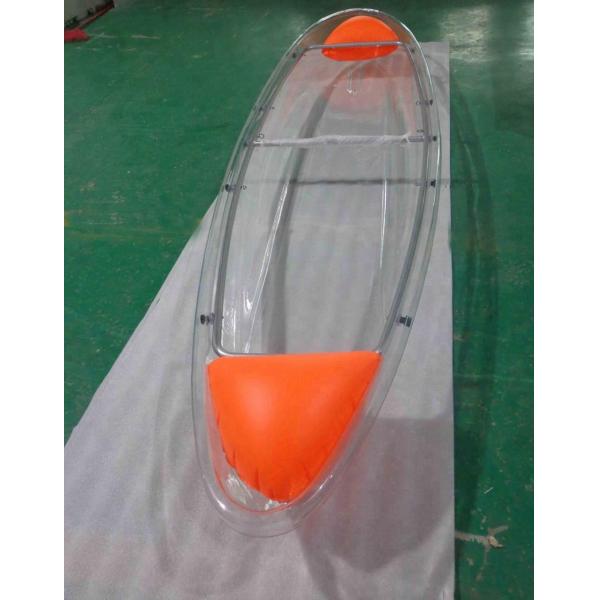 Customized Clear Polycarbonate Boat For Fishing / Crystal Pc Canoe