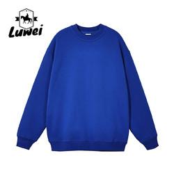 Premium Cut and Sew Oversized Blanket Crew Neck Heavyweight Felpa Essentials Vintage Sweatshirt Men Hoodies
