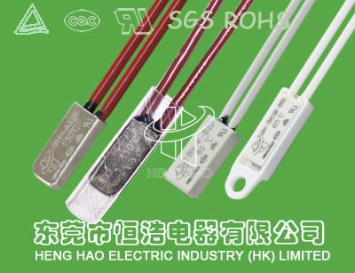Tipo instantâneo mini protetor térmico, interruptor térmico de motor KI66 bonde