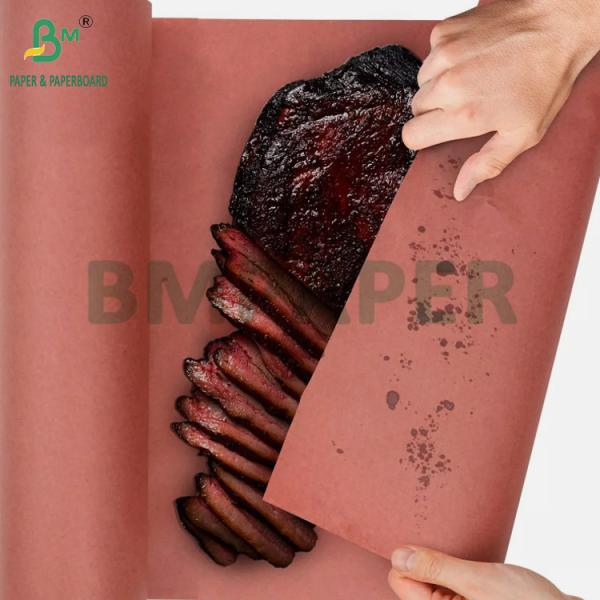 Розовый невашенный мясник 60 грамм Барбекю бумага для курения мяса 18 'х 175 футов