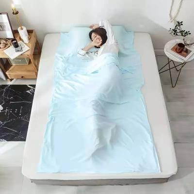 Anti - Bacteria Sleeping Bag Inner Sheet Environmental Protection For Adults