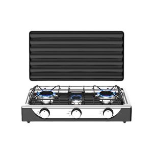 Commercial Grade Three Burner Gas Stove Supplier Engineered for High Volume
