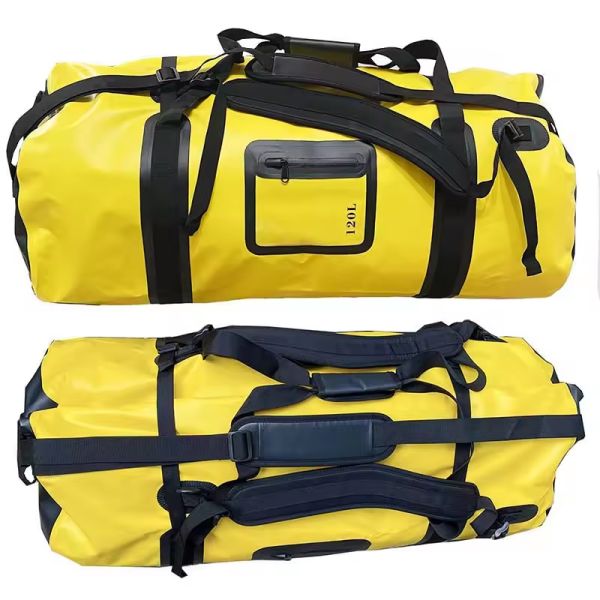120L Capacity Waterproof Duffle Backpack with Custom Logo for Outdoor Travel and Camping