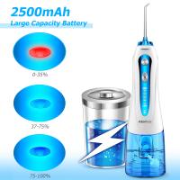 Flosser de agua dental limpiador de lengua riego oral conjuntos de grifo de agua de chorro Flosser con 10 consejos de boquilla para la familia