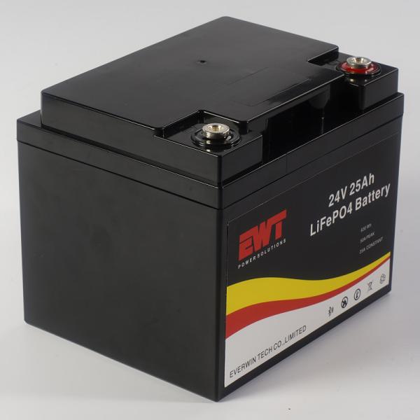 Suporte de Shell Lifepo4 Padrão de Bateria 24V 25AH para Bicicleta Elétrica