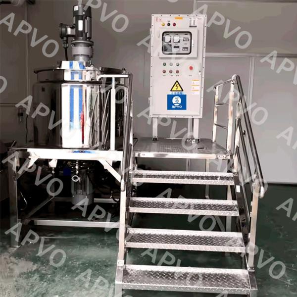 1000L 65RPM  Liquid Detergent Mixer Dish Washing Liquid Chemical Mixing Machine