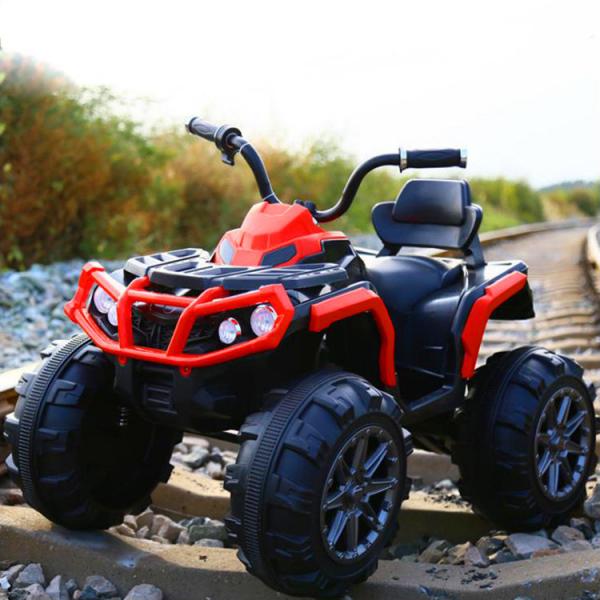 Unisex 12V электрическая езда на машине для детей, чтобы ездить на квадроцикле со всеполосными шинами больших размеров