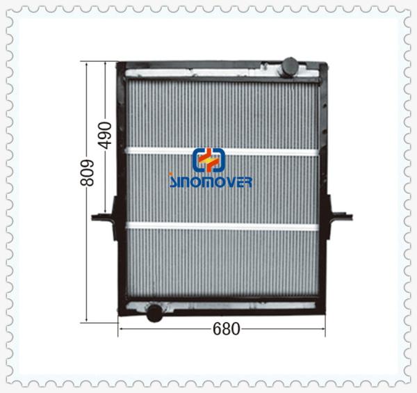 OEM Aluminium 1301020-Q744 Faw Engine Parts Radiator