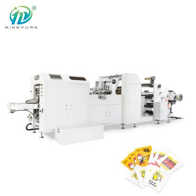 Máquina 100-300pcs/Min de Fried Food Paper Bag Manufacturing da pipoca da cookie do petisco