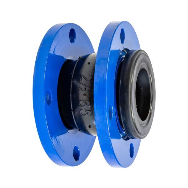 Carbon Steel Flexible Universal Dresser Coupling Blue Epoxy Coated Joints