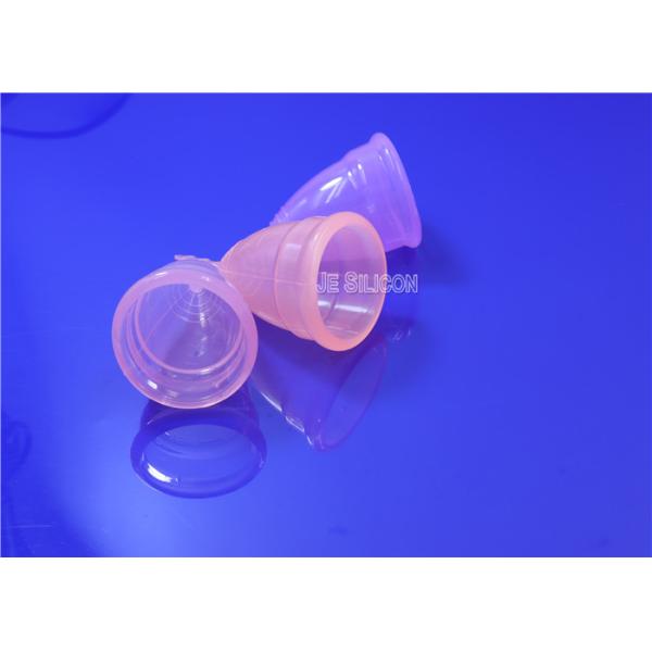 Foldable Silicone Menstrual Cup Liquid Sterilizing No Foreign Body Sensation