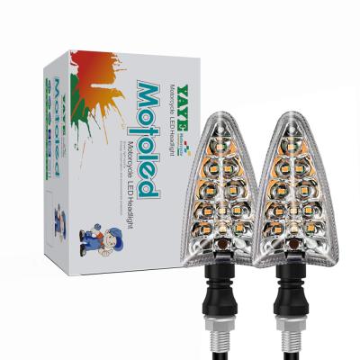 Universal ABC PC Motorcycle LED Turn Signal Lights by YAYE Light System DC12V Voltage