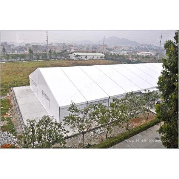 Outdoor Industrial Tent Structures Waterproof 100 km / h Wind Resistance