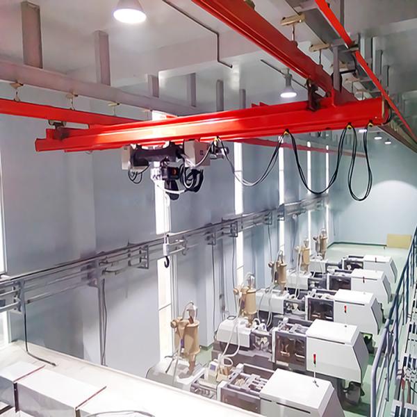 CE LX Type Single Girder Light Duty Overhead Crane 3 Ton 5 Ton For Warehouse