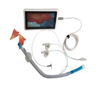 Tubo endobrônquico de Dobro-lúmen video com o monitor da pressão de Intracuff para respiratório