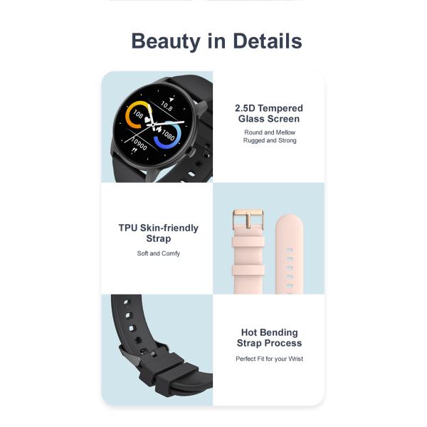 контроль BT5.0 кровяного давления дозора водоустойчивого спорта 200mAh умный