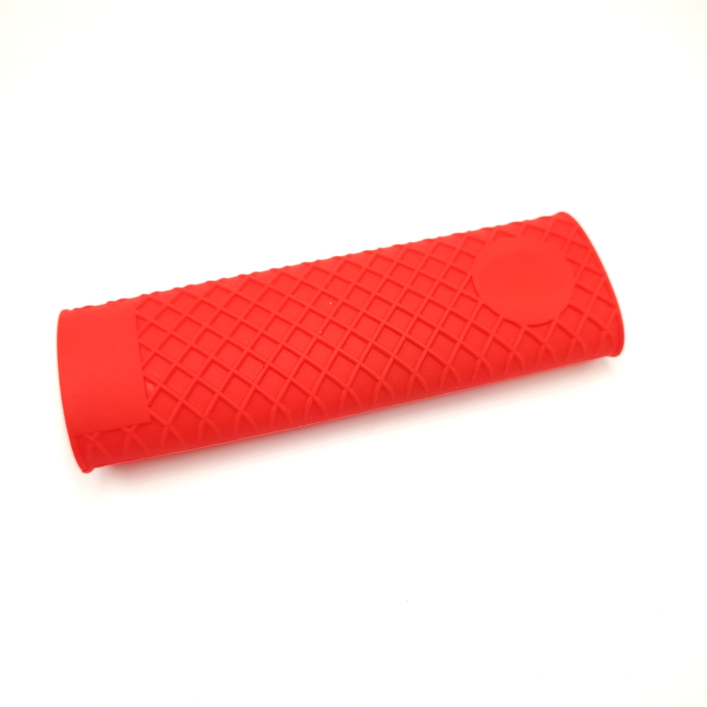 Custom Food Grade Silicone Rubber Grip Cover Anti Slip Rubber Handle Grip Sleeve