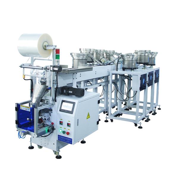 Semi-automatic Manual Placement Filling Screws Bolts Small Parts Hardware Packaging Machine