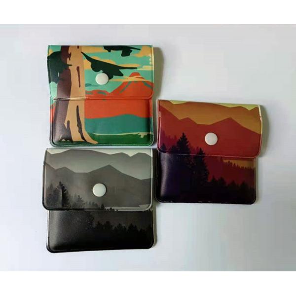 Eco Friendly EVA Plastic pocket Portable Ashtray Pouch 8cm x 8cm