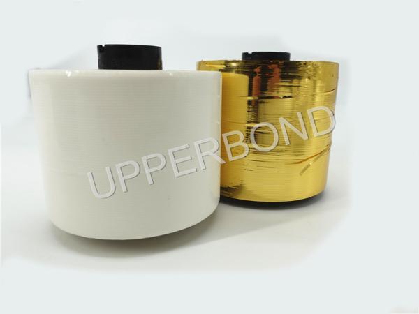Anti - Fake Gold Line Cigarette Packaging Adhesive BOPP Tear Tape 10000m