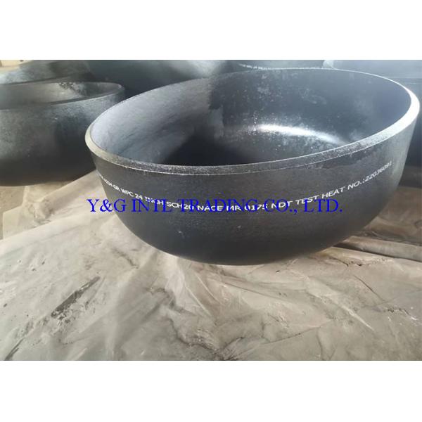 Black Coating Carbon Steel Pipe Cap Dn20 - Dn1800
