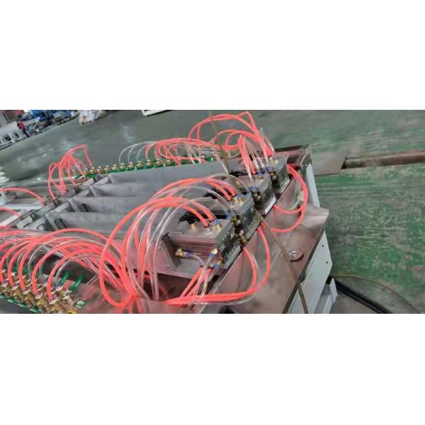 Máquina de extrusão de caixa de engrenagens vertical de parafusos duplos de cabo de PVC