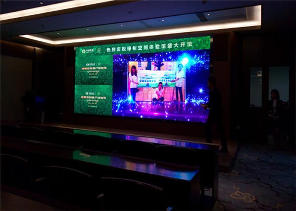 Waterproof Small Pitch LED Display , indoor advertising led video wall 111111 dot/㎡ Density