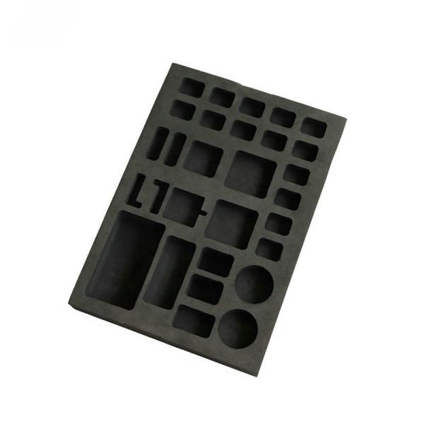 Eva Packaging Foam Inserts Closed Cell  Flocking Top