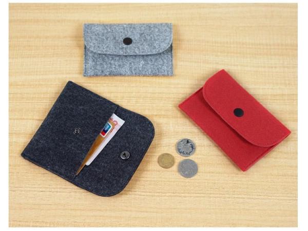 12.5x8CM ROSH Credit Card Coin Purse , EN71 Credit Card Coin Purse