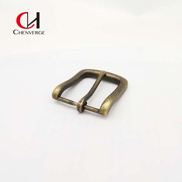 Thickness 3mm Pin Belt Buckles 39.8g Anti Erosion Zinc Alloy Material
