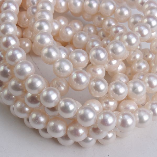 Jewelry  Cultured Pearl Powder White Round  Pearl for Jewelry Making Necklace Bracelet Loose Pearl Beads