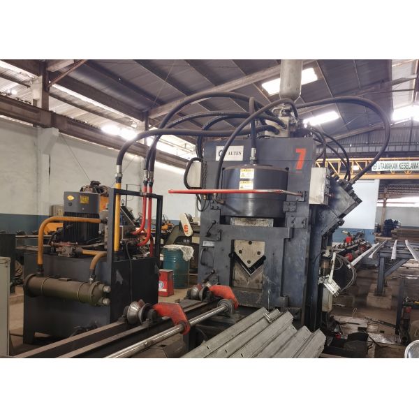 Ultra-High Voltage Transmission Tower Cnc Angle Punching Machine 4 Group Of Marking Letters