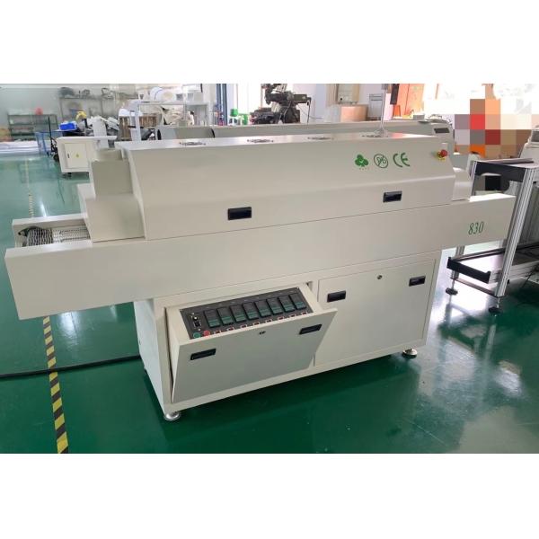 CHM-F830 Vertical SMT Reflow Oven 8 Temp Zones 1400*300mm Hot Air Soldering Machine
