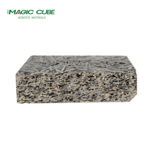 Eco Friendly Wood Wool Insulation Boards Fireproof Wood Fiber Panels Customized