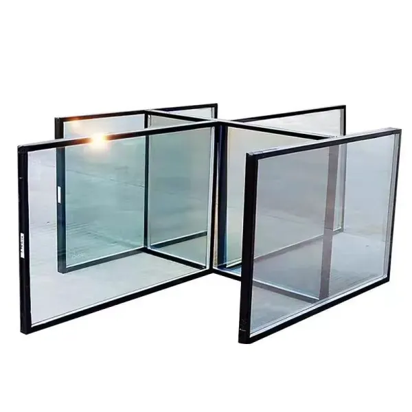 Hollow Flat Low E Tempered Glass Panel Shower Room Sunroom
