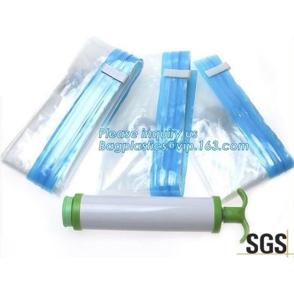 bedding with suction valve, Vacuum Bags Storage For Clothes With Pump, vacuum compressed bags, bagplastics, bagease