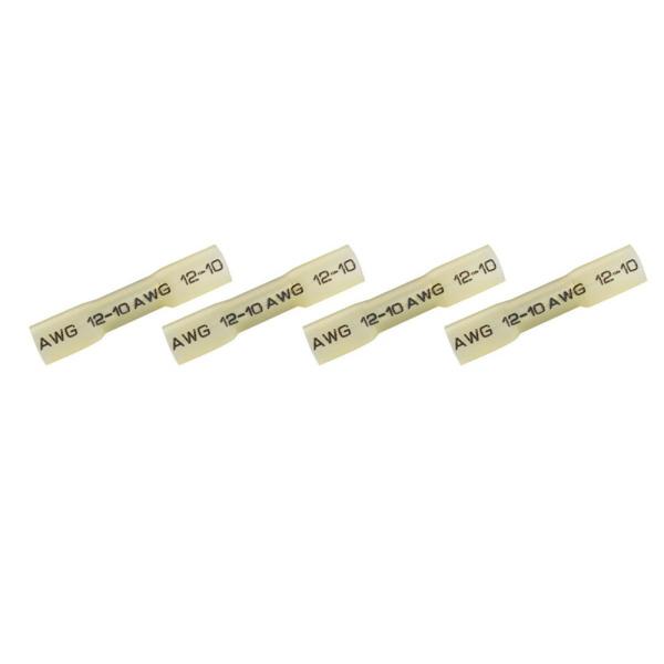 Green Heat Shrink Wire Butt Connectors , Crimp Connector Kit 100 Red 60 Blue 40 Yellow