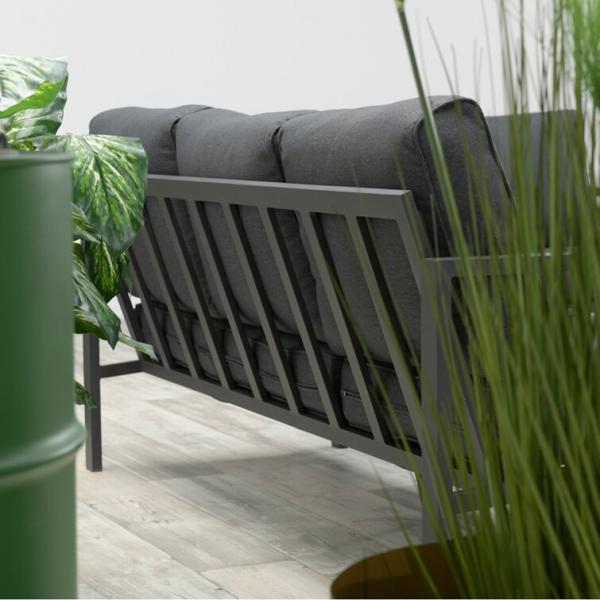 5 Seater Outdoor Furniture Set Made of Aluminum for Modern Outdoor Living