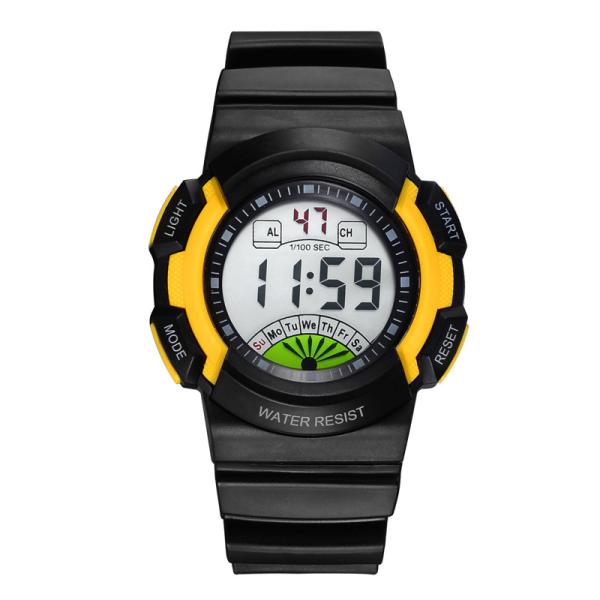 Sports Electronic Digital Movt Watch Fashion Unisex Digital Watch 239mm Band Length