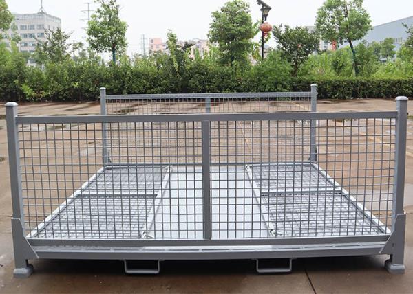 Corrosion Resistant Steel Empty Stackable Stillages For Forklift Transportation